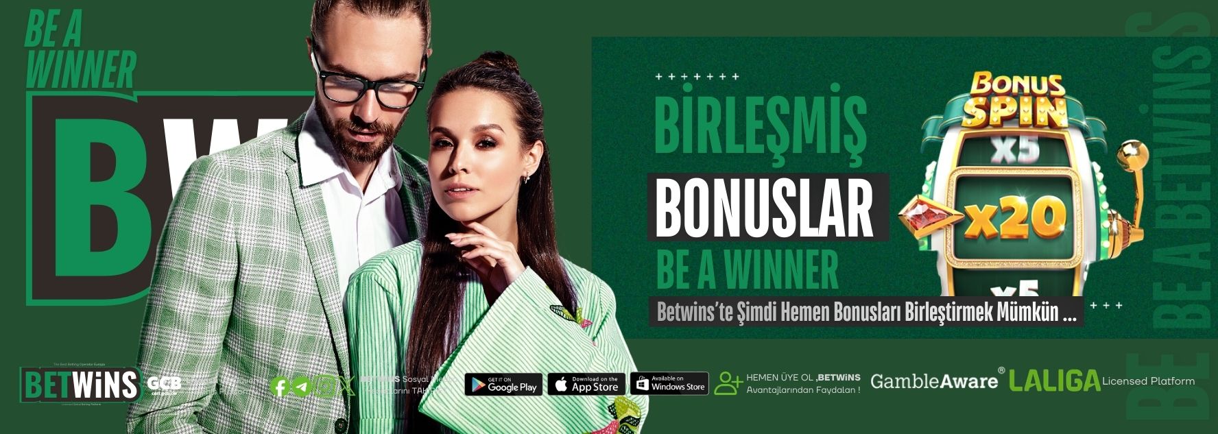 BETWİNS BİRLEŞMİŞ BONUSLAR