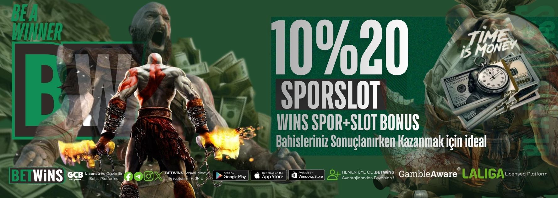 BETWİNS SLOTSPOR BONUSU